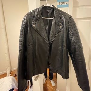 H&M faux leather Jacket. Used but in great condition and fantastic price